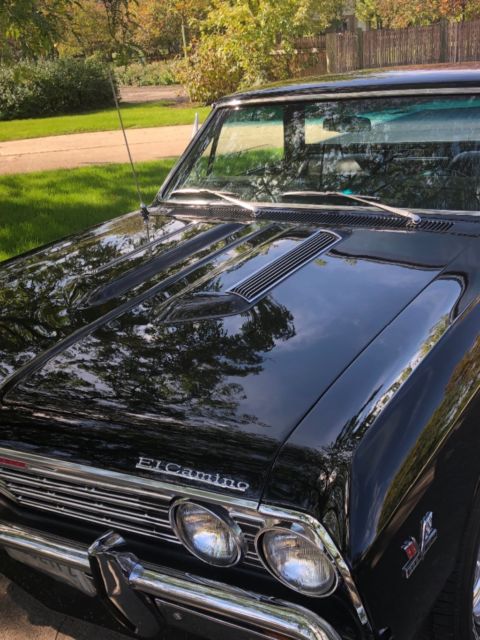 1967 Black Chevrolet El Camino