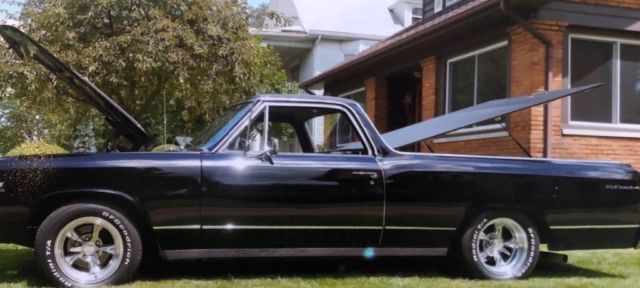 1967 Black Chevrolet El Camino