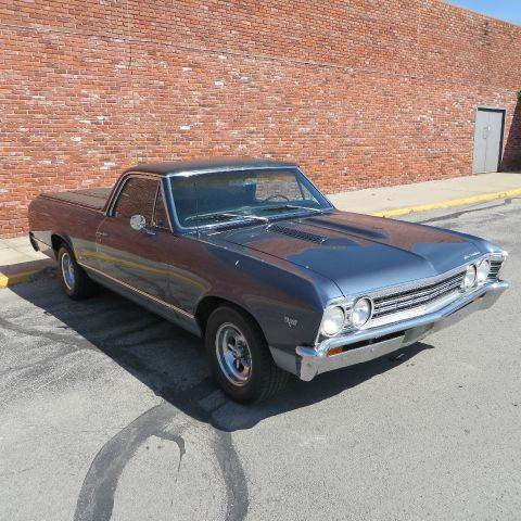 1967 DARK BLUE Chevrolet El Camino PICKUP