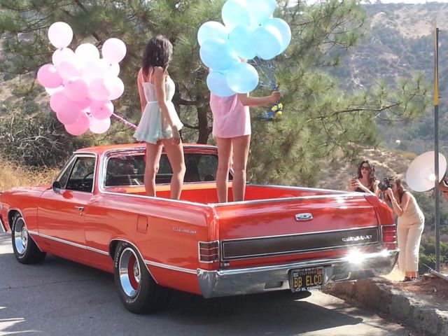 1967 hugger orange Chevrolet El Camino chevelle