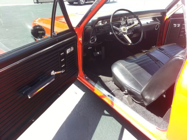 1967 hugger orange Chevrolet El Camino chevelle