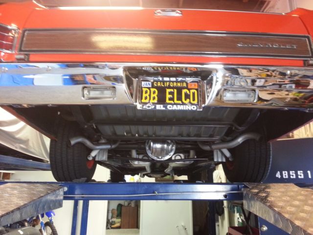 1967 hugger orange Chevrolet El Camino chevelle
