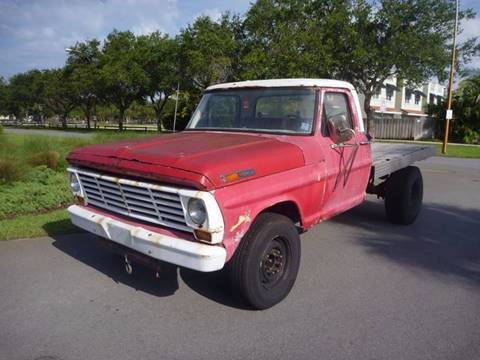 1967 Red Ford F-150 Heavy Duty Pickup