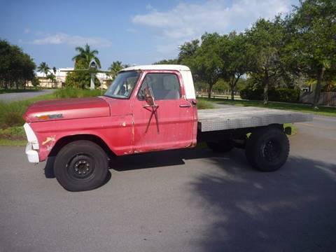 1967 Red Ford F-150 Heavy Duty Pickup