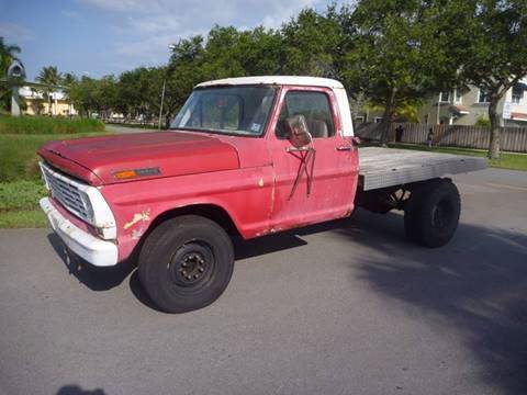 1967 Red Ford F-150 Heavy Duty Pickup