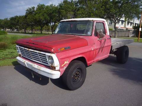 1967 Red Ford F-150 Heavy Duty Pickup