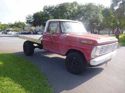 1967 Red Ford F-150 Heavy Duty Pickup