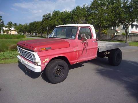 1967 Red Ford F-150 Heavy Duty Pickup