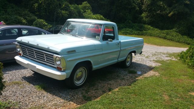 1967 Light Blue Ford F-100