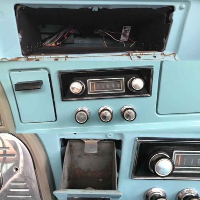 1967 Frost Turquoise & White Ford F-100 Standard Cab Pickup