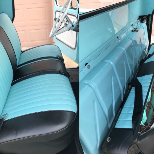 1967 Frost Turquoise & White Ford F-100 Standard Cab Pickup