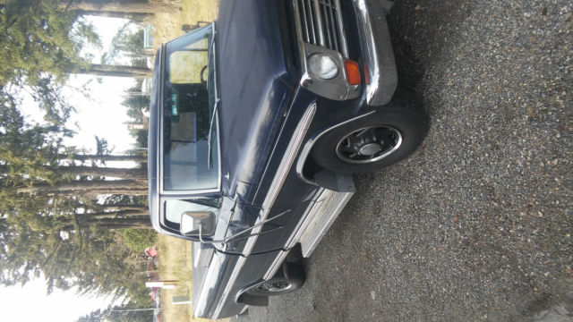 1967 dark blue Ford F-250 pickup