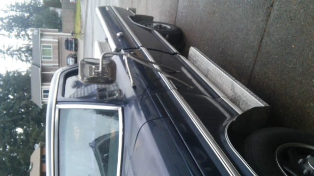 1967 dark blue Ford F-250 pickup