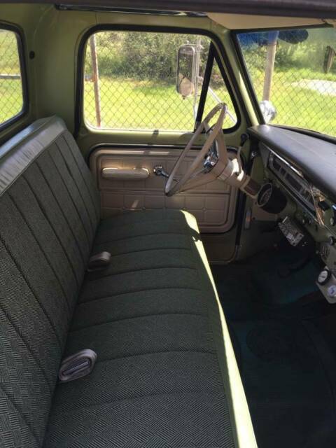 1967 Lunar Green Ford F-250