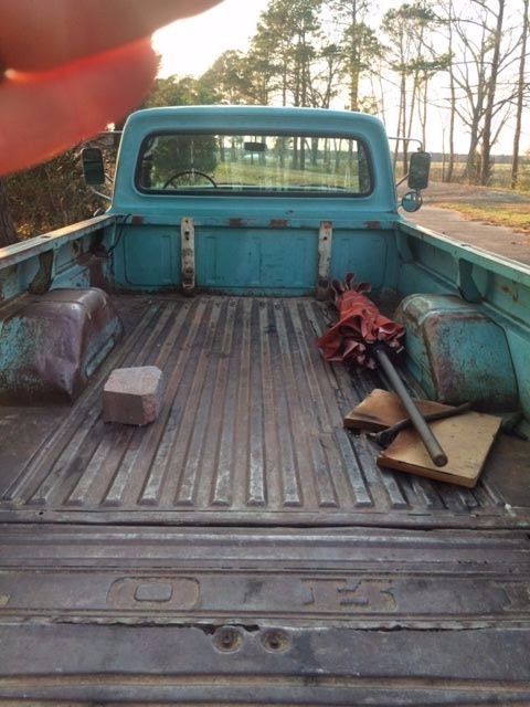 1967 Lunar Green Ford F-250