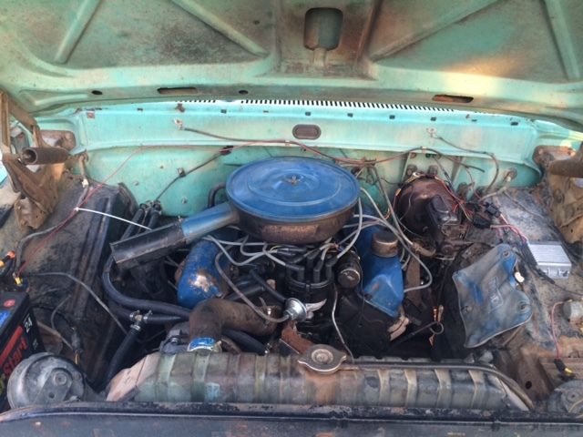 1967 Lunar Green Ford F-250