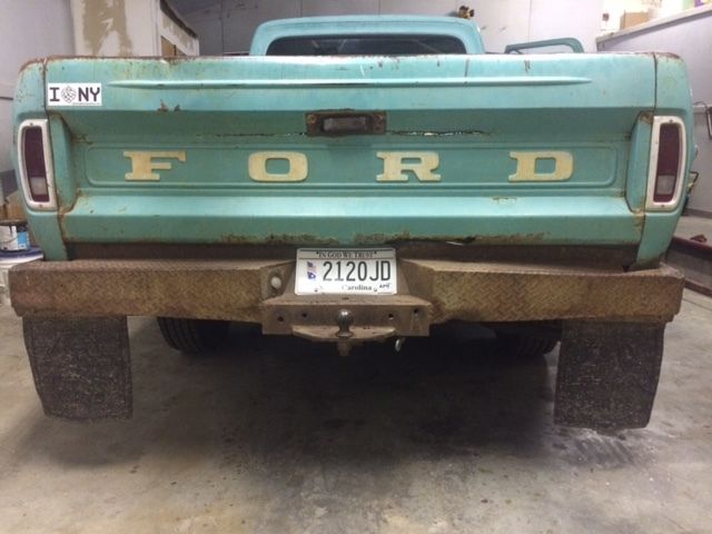 1967 Lunar Green Ford F-250