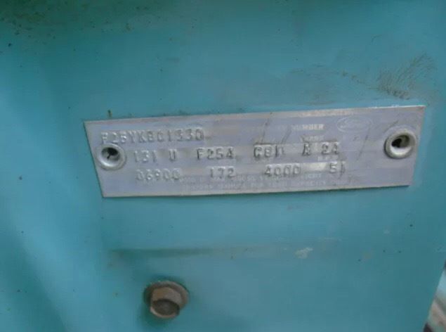 1967 Lunar Green Ford F-250