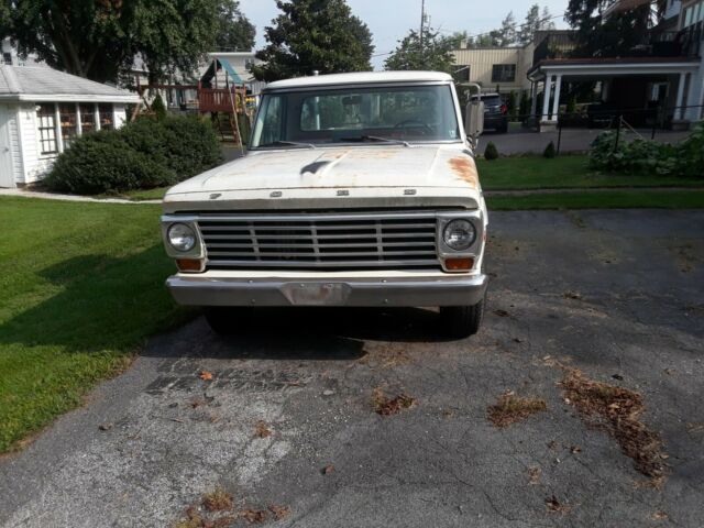 1967 White Ford F-250 Standard Cab Pickup