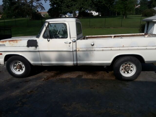 1967 White Ford F-250 Standard Cab Pickup