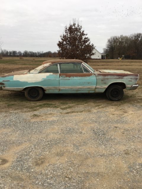 1967 Aqua Ford Fairlane 2 door