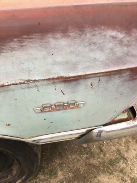 1967 Aqua Ford Fairlane 2 door