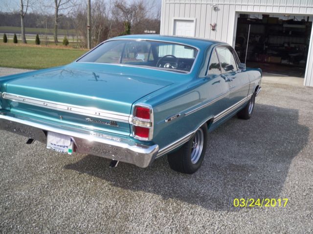 1967 clearwater Aqua Ford Fairlane Coupe