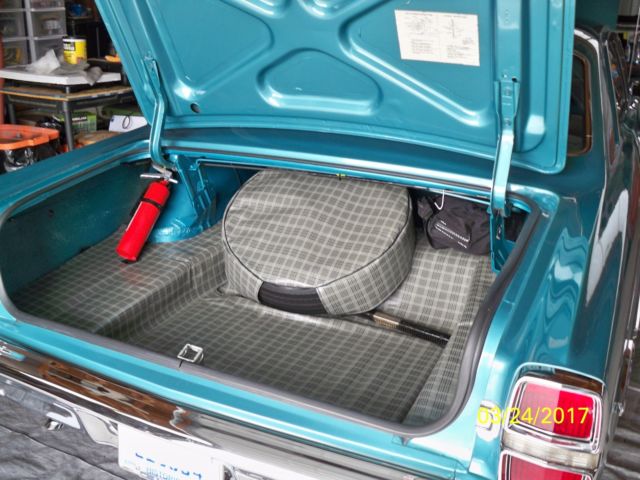 1967 clearwater Aqua Ford Fairlane Coupe