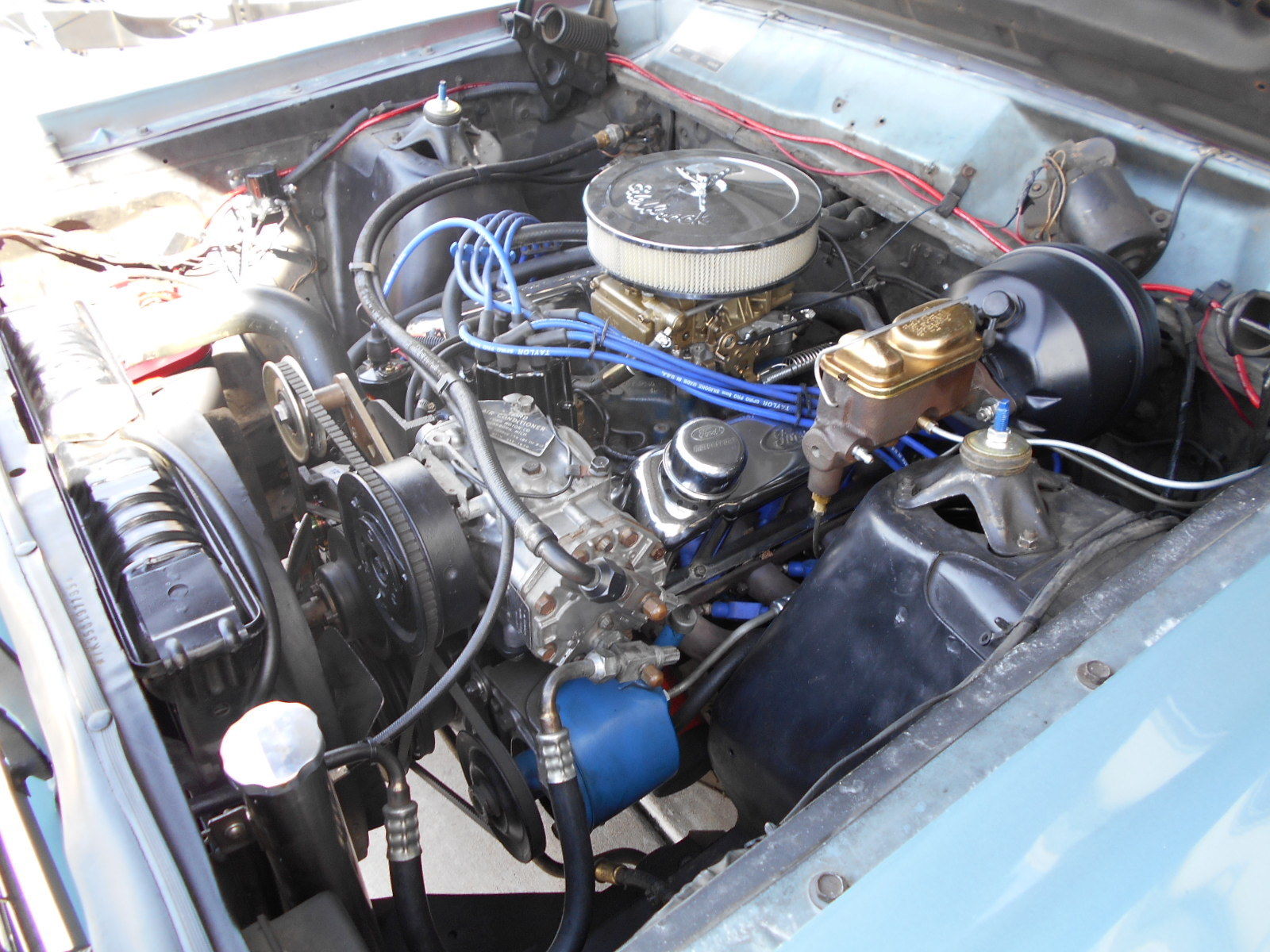 1967 brittany blue metallic Ford Fairlane 2 door hardtop