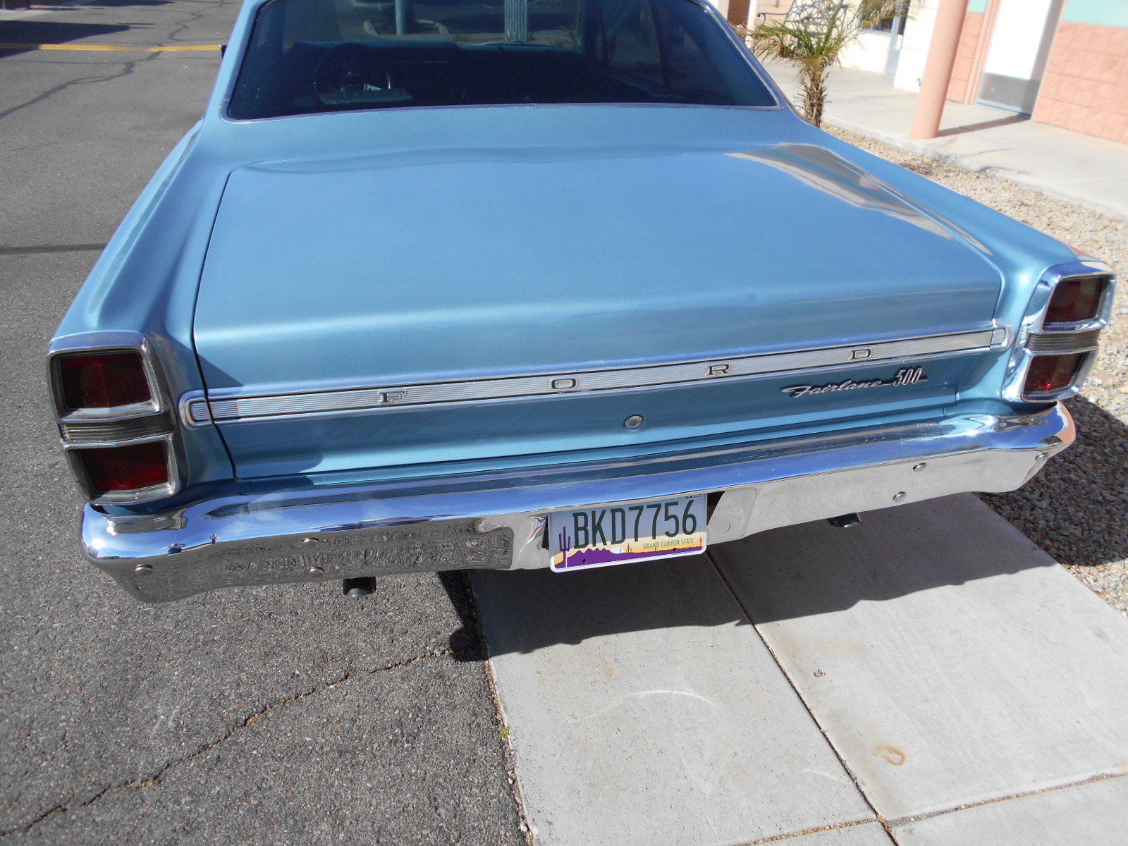1967 brittany blue metallic Ford Fairlane 2 door hardtop