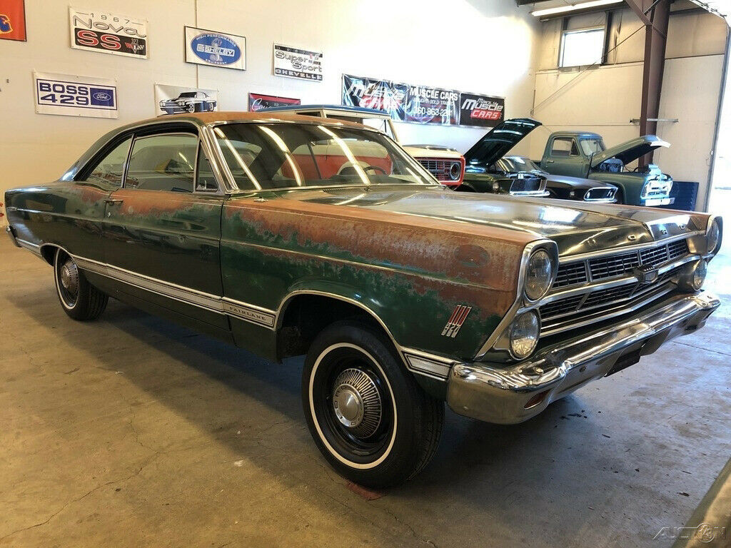 1967 Green Ford Fairlane Coupe