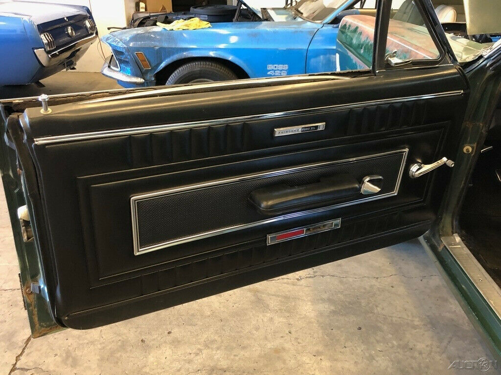 1967 Green Ford Fairlane Coupe