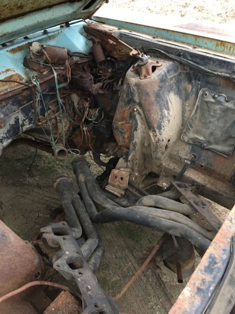 1967 Aqua Ford Fairlane 2 door