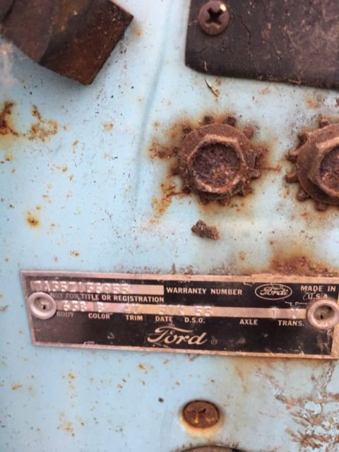 1967 Aqua Ford Fairlane 2 door