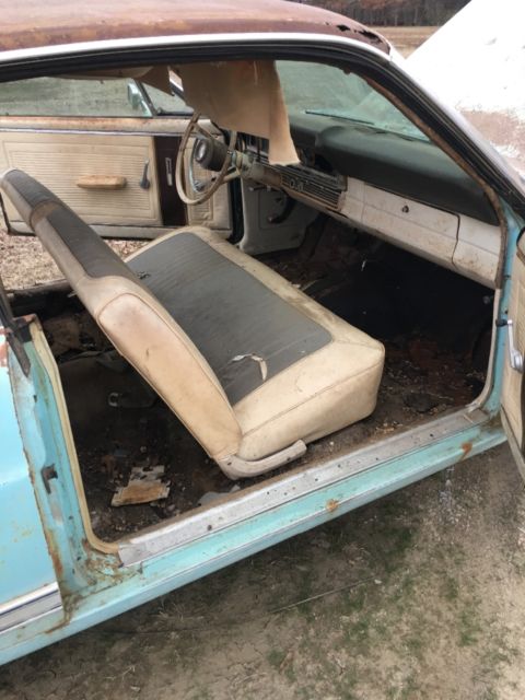 1967 Aqua Ford Fairlane 2 door