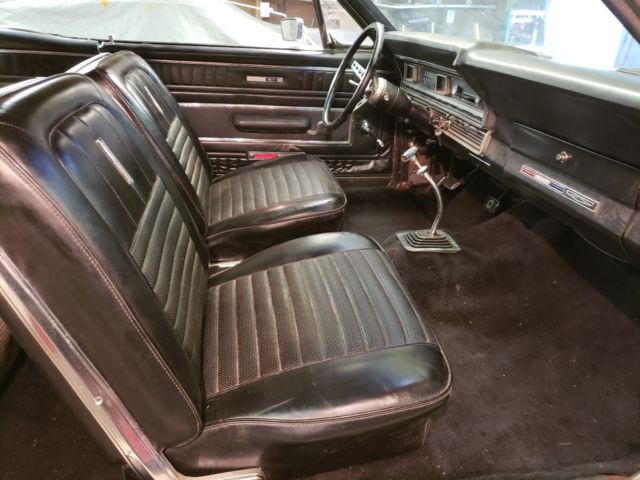 1967 White Ford Fairlane Sedan