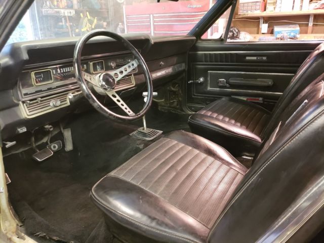 1967 White Ford Fairlane Sedan