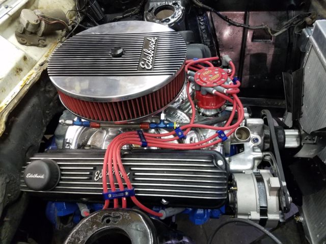 1967 White Ford Fairlane Sedan