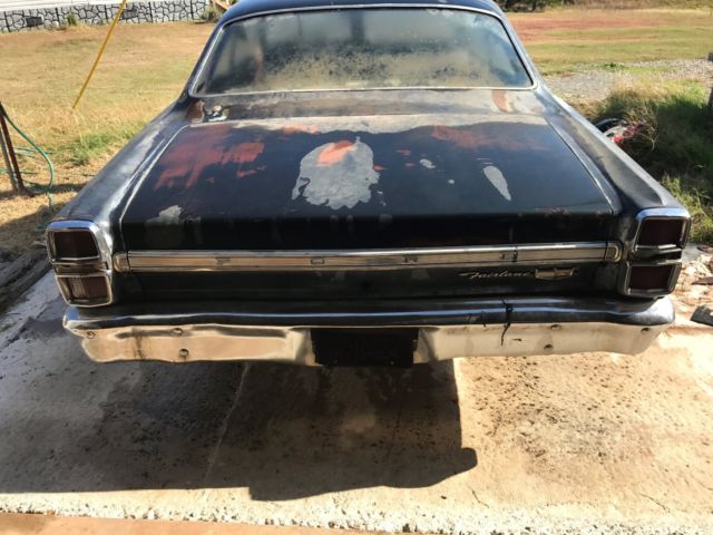 1967 Blue Ford Fairlane 2dr hdtp