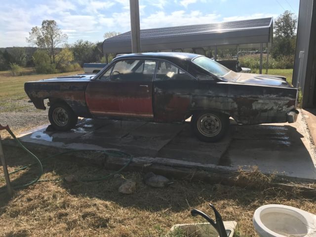 1967 Blue Ford Fairlane 2dr hdtp