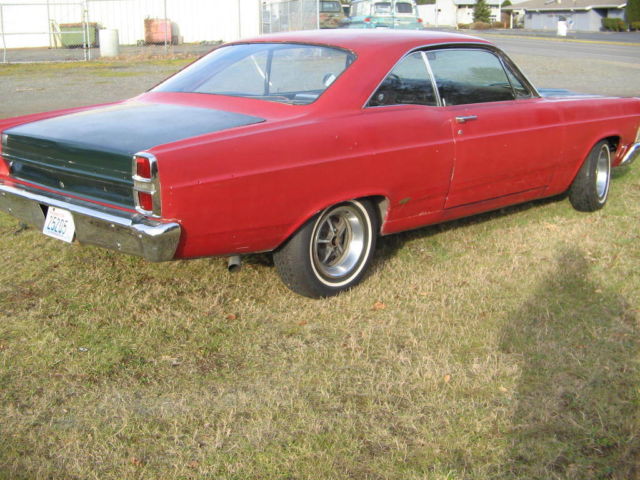 1967 Red Ford Fairlane