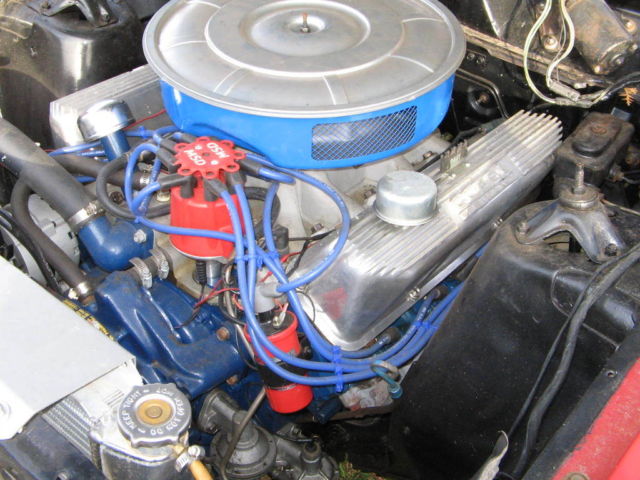 1967 Red Ford Fairlane