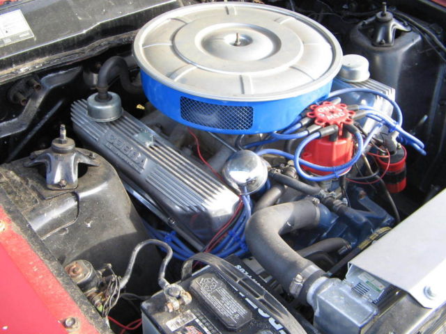 1967 Red Ford Fairlane