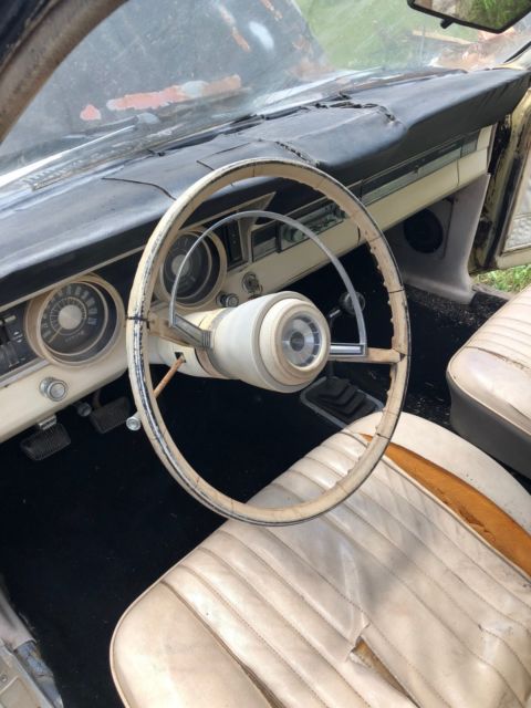 1967 White Ford Falcon Hardtop