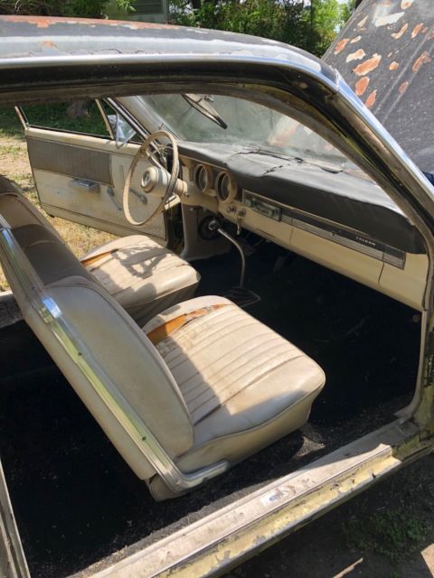 1967 White Ford Falcon Hardtop