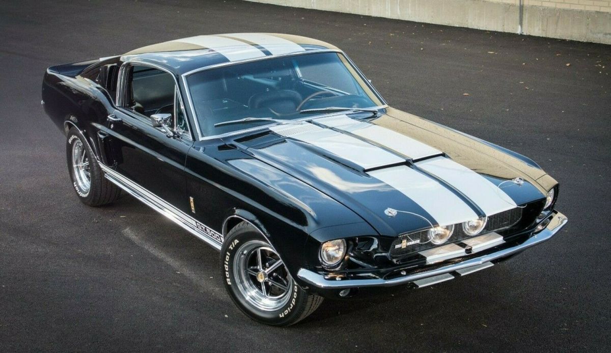 1967 Black Ford Mustang Fastback