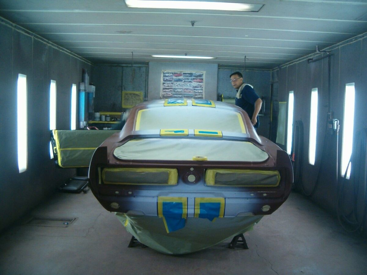 1967 Black Ford Mustang Fastback