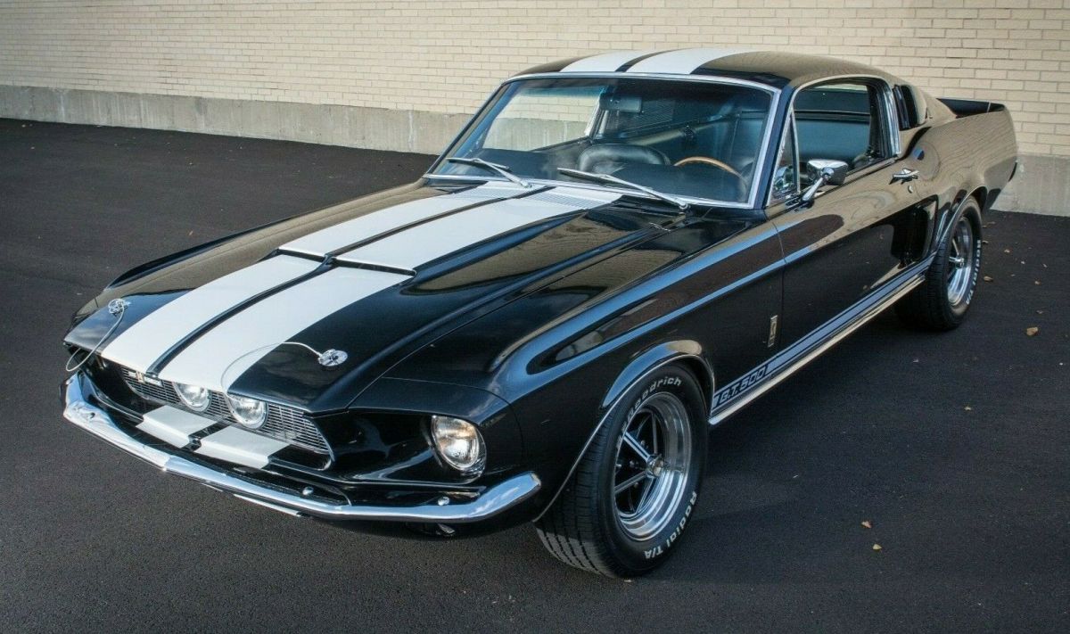 1967 Black Ford Mustang Fastback