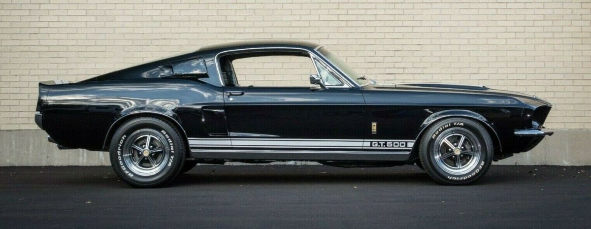 1967 Black Ford Mustang Fastback