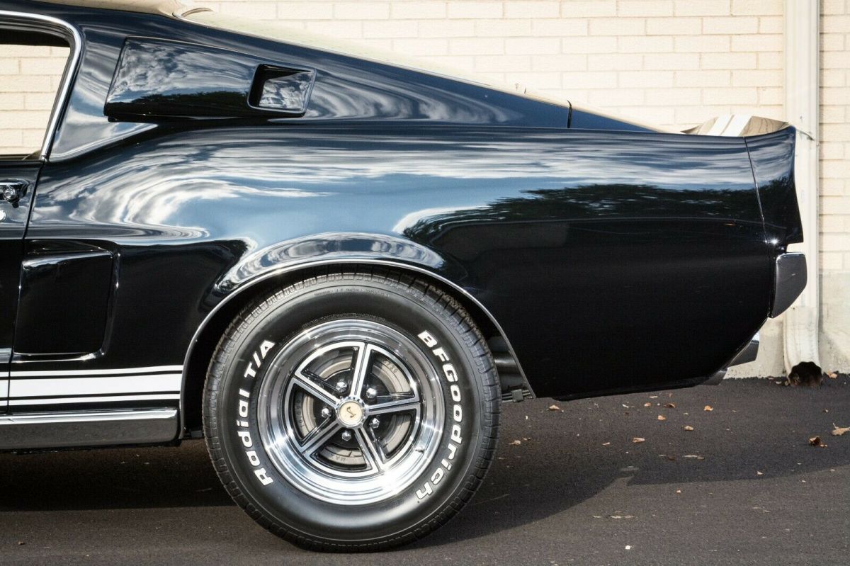 1967 Black Ford Mustang Fastback